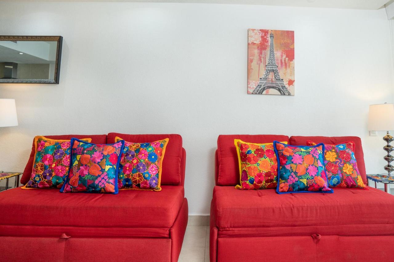 Ocean Front Condo Sleeps 4 Adults-Grand Venetian T3000-1606 巴亞爾塔港 外观 照片