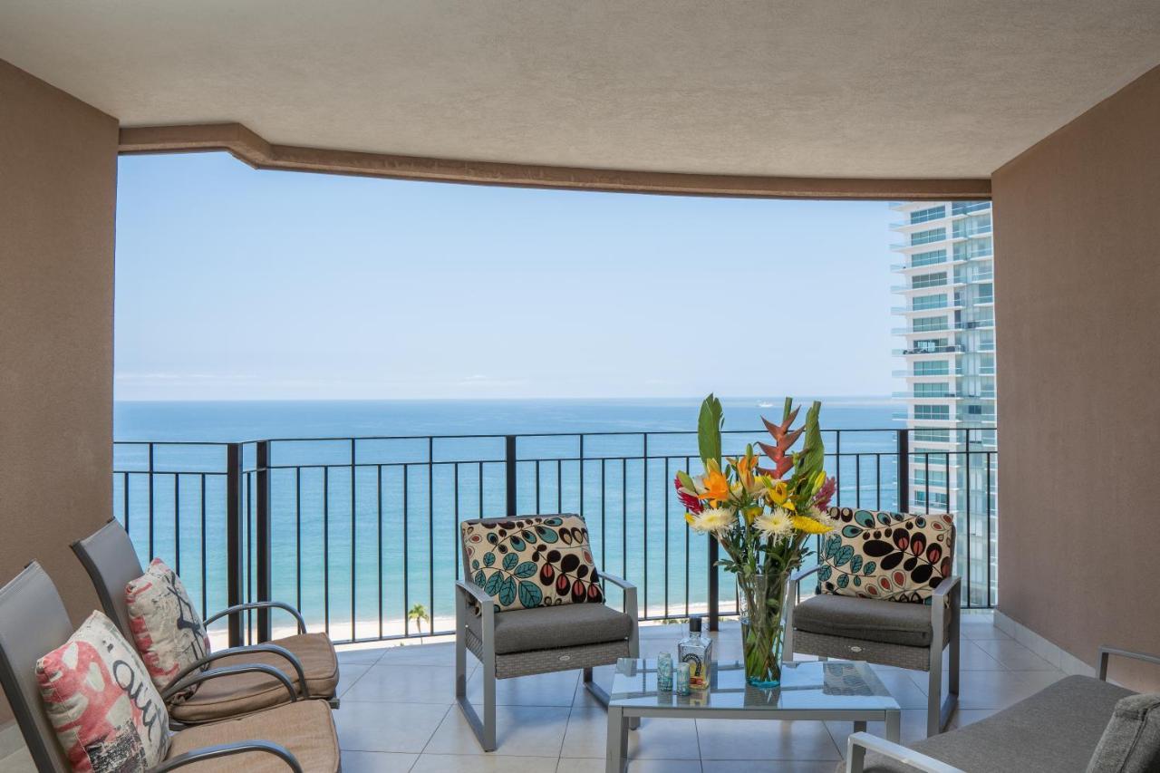 Ocean Front Condo Sleeps 4 Adults-Grand Venetian T3000-1606 巴亞爾塔港 外观 照片