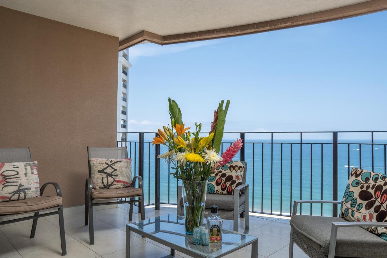 Ocean Front Condo Sleeps 4 Adults-Grand Venetian T3000-1606 巴亞爾塔港 外观 照片